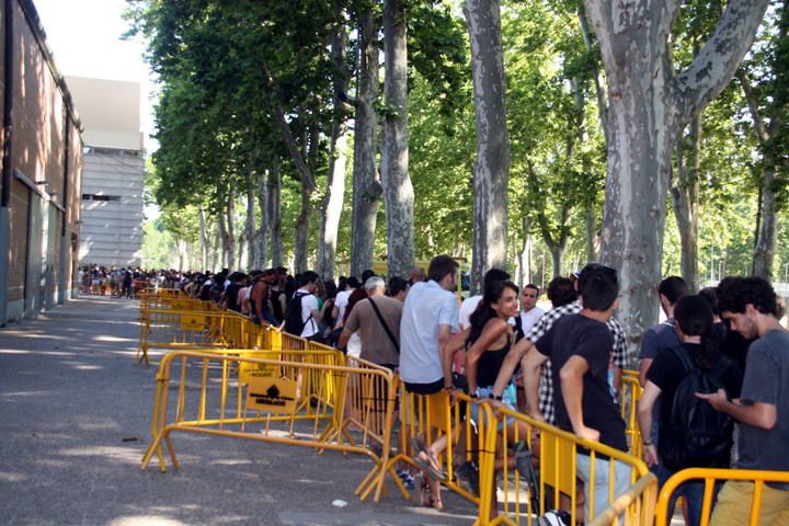 Primer dia del càsting de «Joc de Trons» a Girona