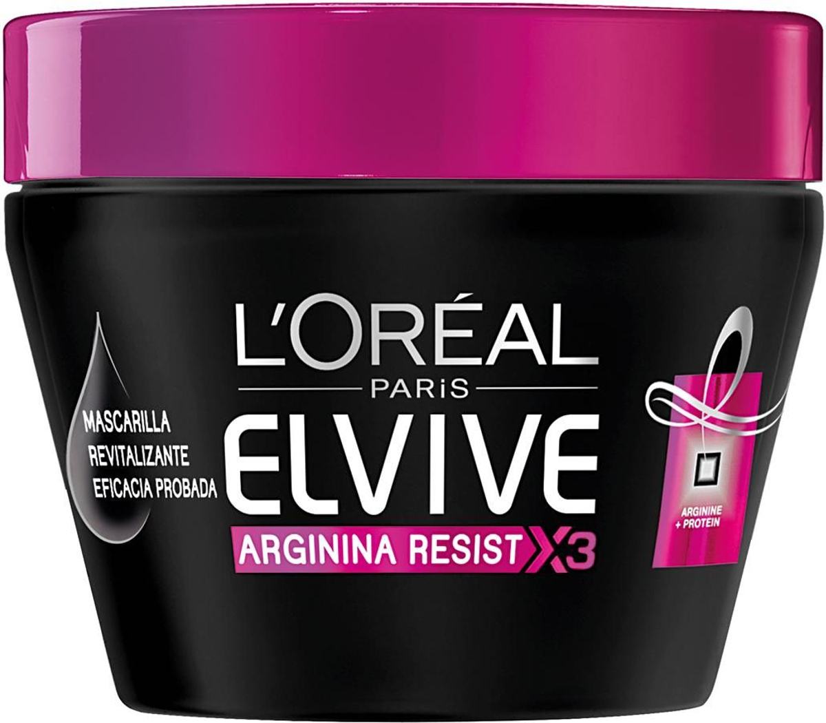 Mascarilla Elvive Arginina Resist x 3