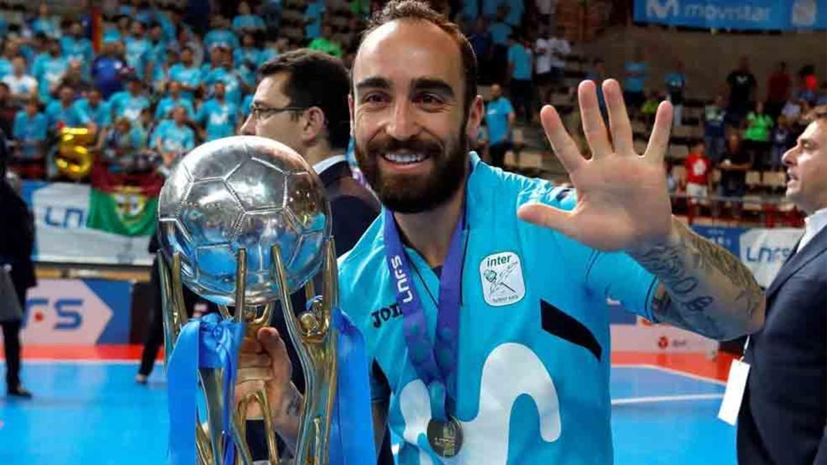 Ricardinho consiguió un nuevo título con Movistar Inter