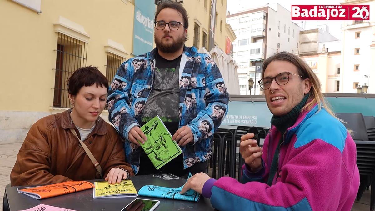 Vídeo | Un grupo de jóvenes en Badajoz crean la revista de cómics La Grapina