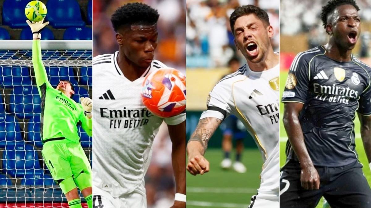Los cuatro jugadores que sujetan al Madrid esta temporada