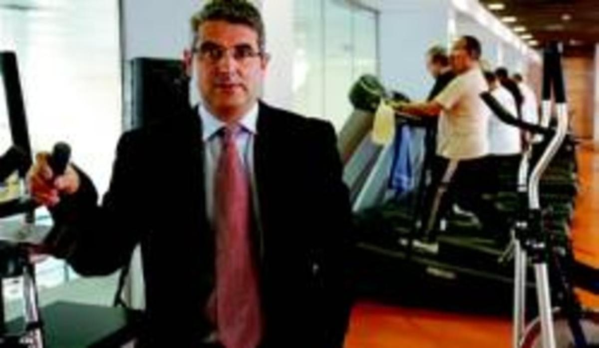 Héctor Cruz, a la seu central de Duet Sports.