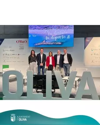 Oliva refuerza su apuesta por el turismo deportivo con la presencia en 'FITUR Sports 2026' por tercer año seguido