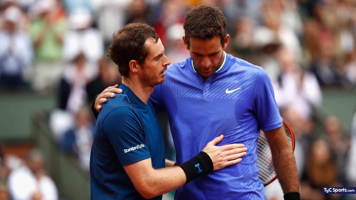 Andy Murray y Juan Martín del Potro.