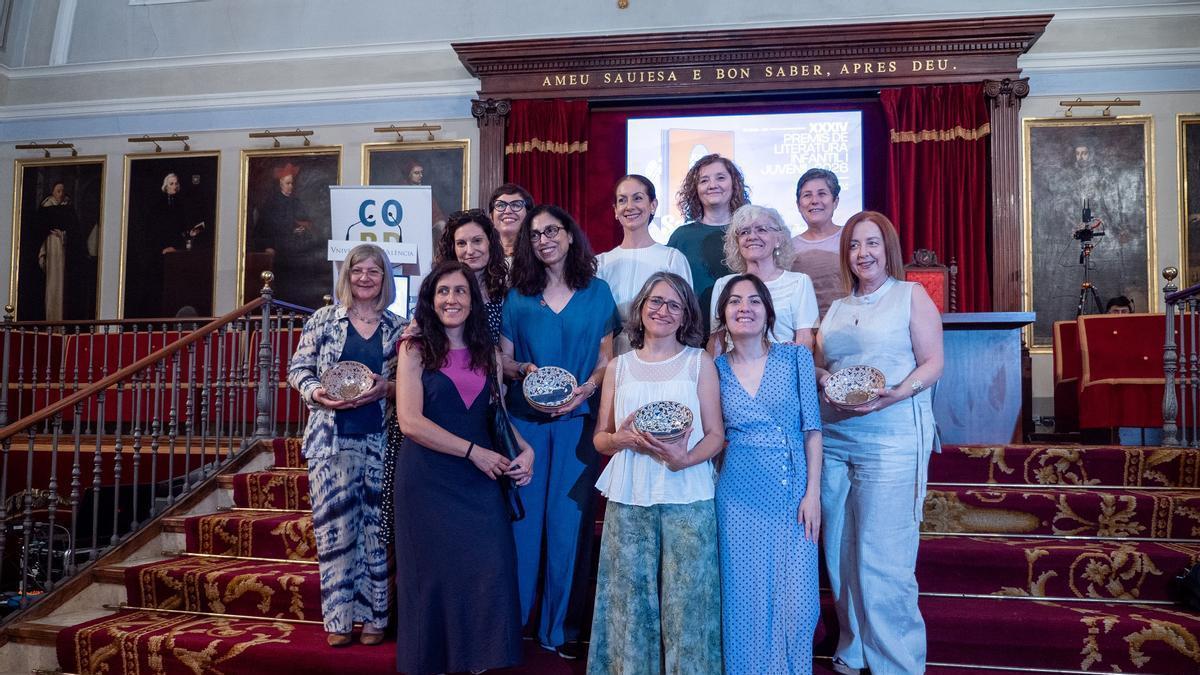 Jurats, premiats, guardons honorífics i representats de les editorials en els Premis Samaruc 2026