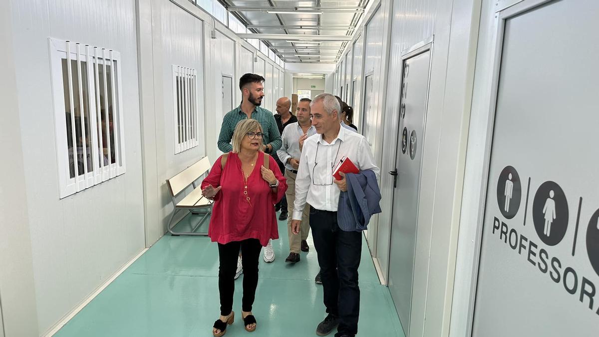 Los módulos estarán instalados de cuatro a cinco años hasta que se construya el instituto definitivo en Gran Alacant