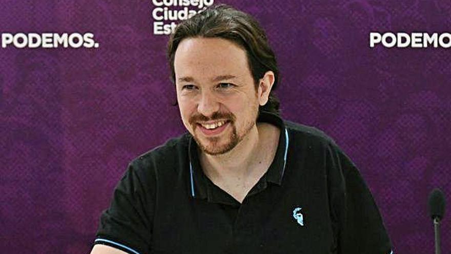 Iglesias en el Consell Ciutadà de Podem