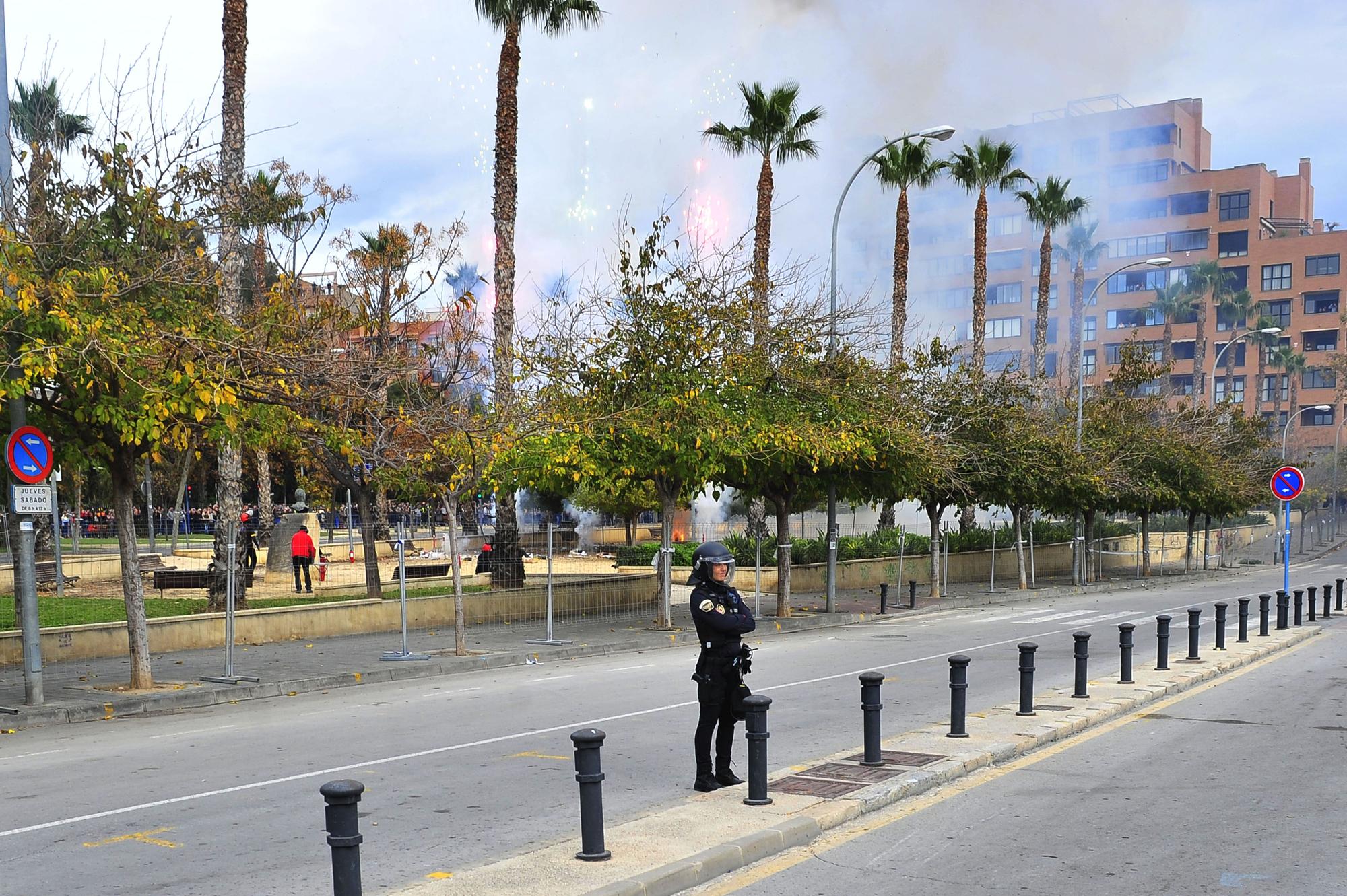 Primera mascletà de Alicante en 2023