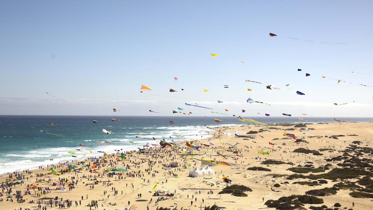 Playas del Islote de Lobos y Fuerteventura