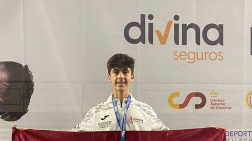 El sanjaviereño Aarón Benítez estará en el Mundial de trampolín