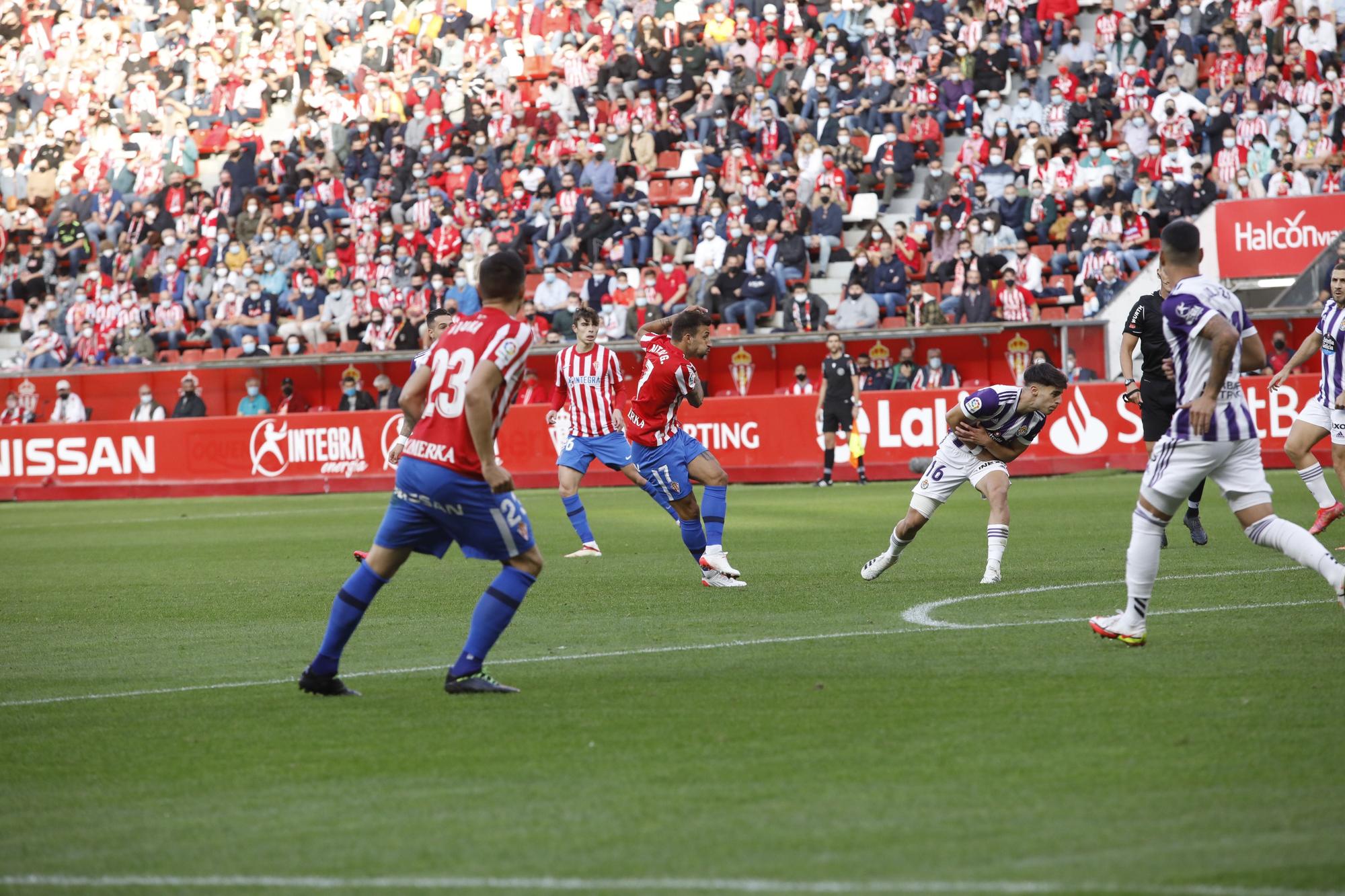 Sporting - Valladolid, en imágenes