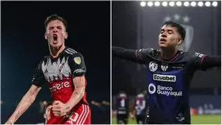 Mastantuono y Kendry Páez, hacen historia en la Libertadores