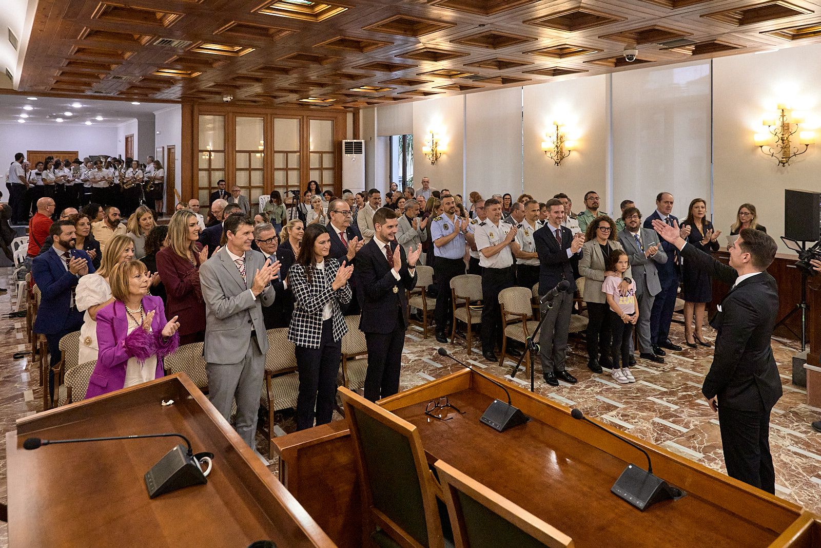 Las imágenes del acto institucional del 9 d'Octubre en Gandia