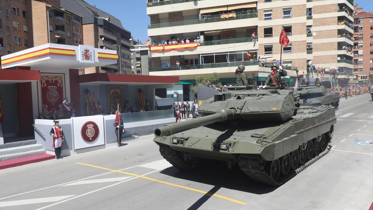 Los carros de combate han sido uno de los puntos fuertes.