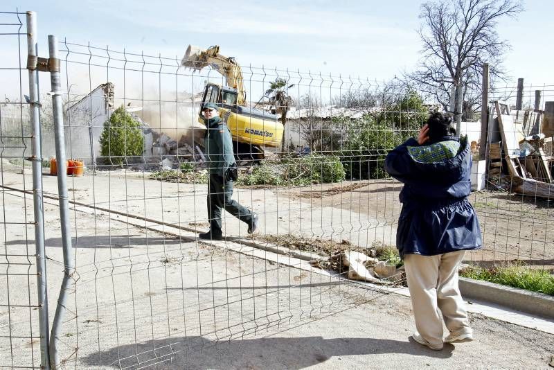 Fotogalería del desahucio de Alagón