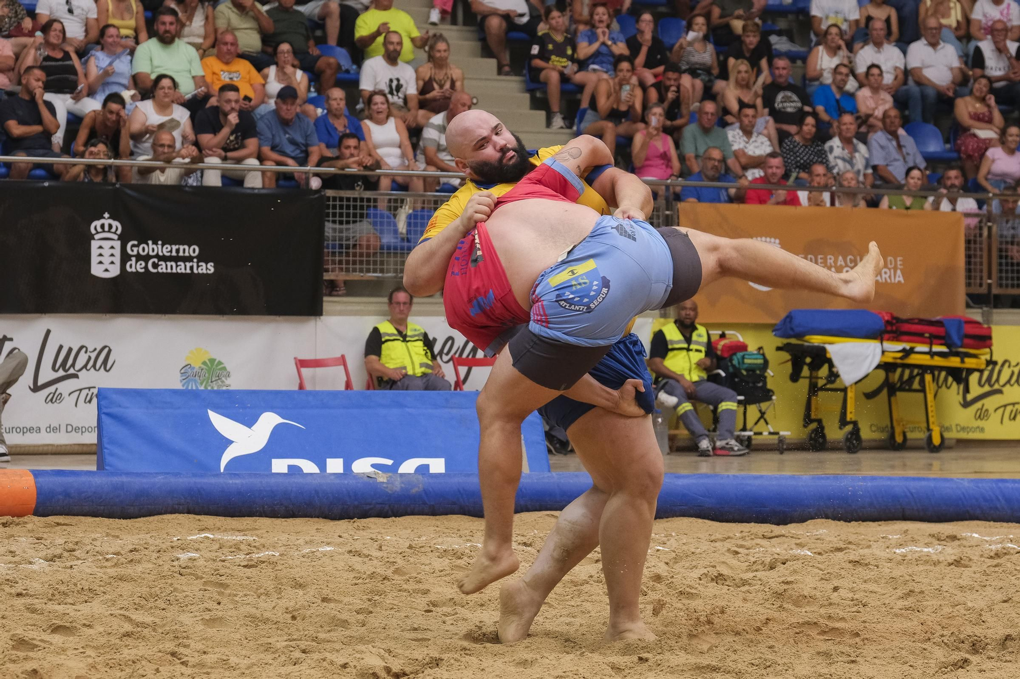 Final del torneo DISA Gobierno de Canarias de Lucha