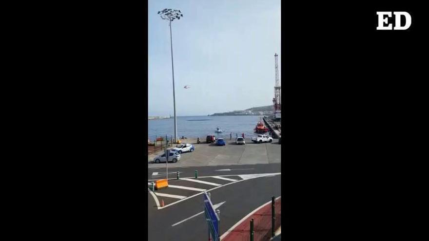 Un fallecido al precipitarse en su coche al mar