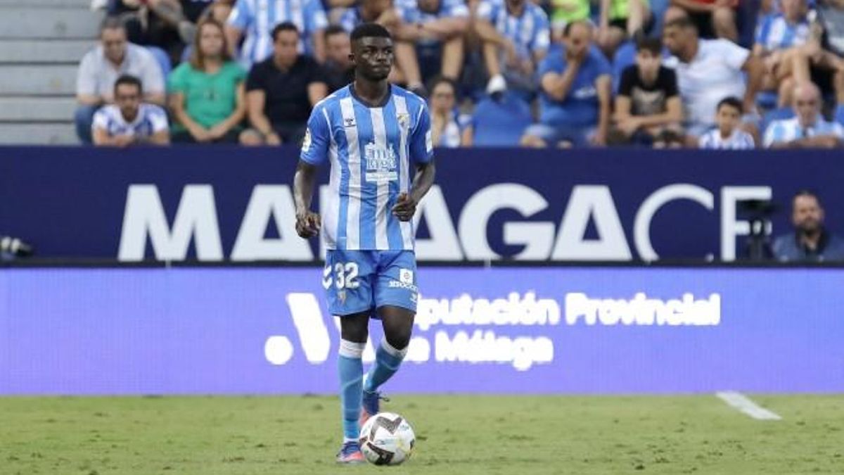 Moussa, canterano del Málaga CF.