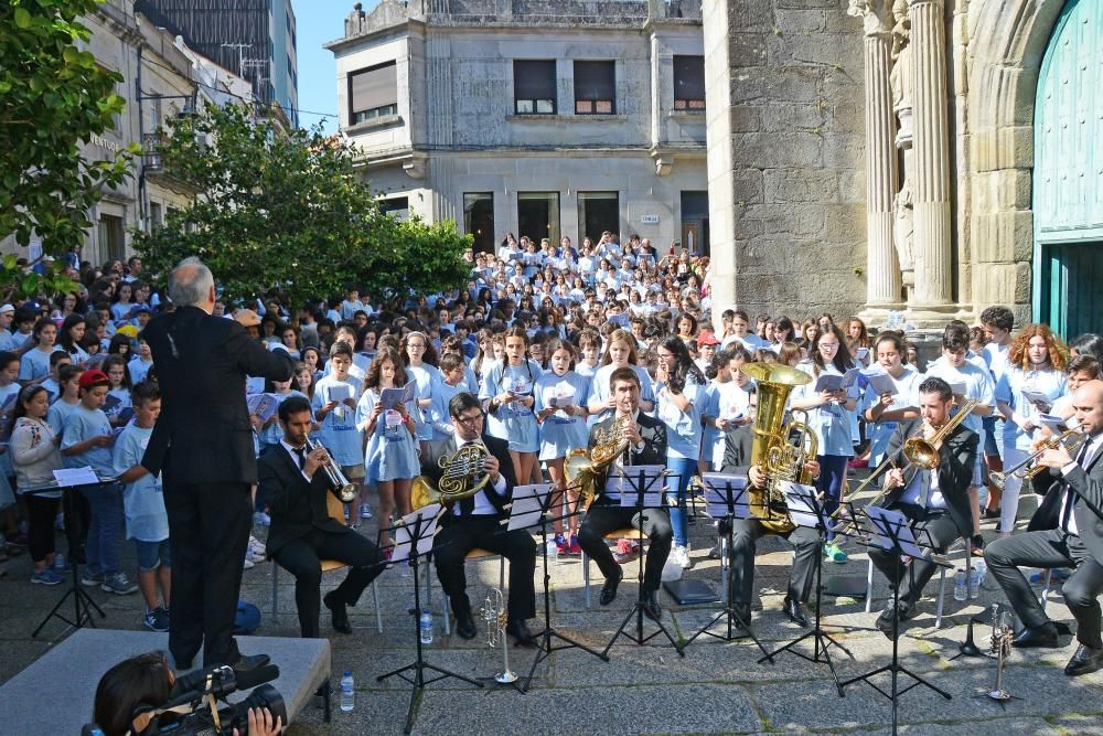 Cangas, lugar de encuentro de músicos