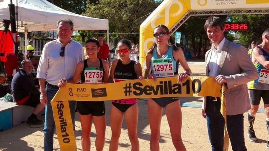 Nuevo triunfo de Mamen Ledesma en el circuito 10 kilómetros de Sevilla