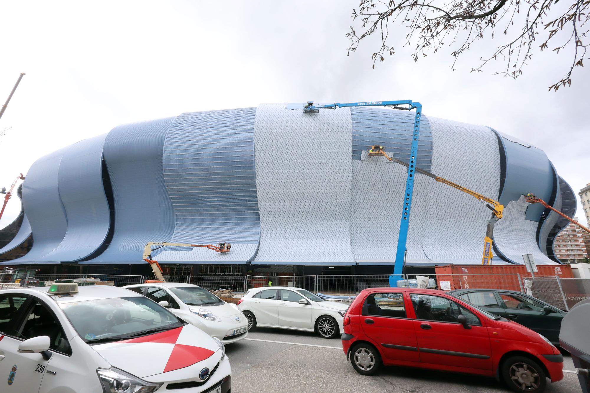 Marcador, a punto de completar su piel celeste