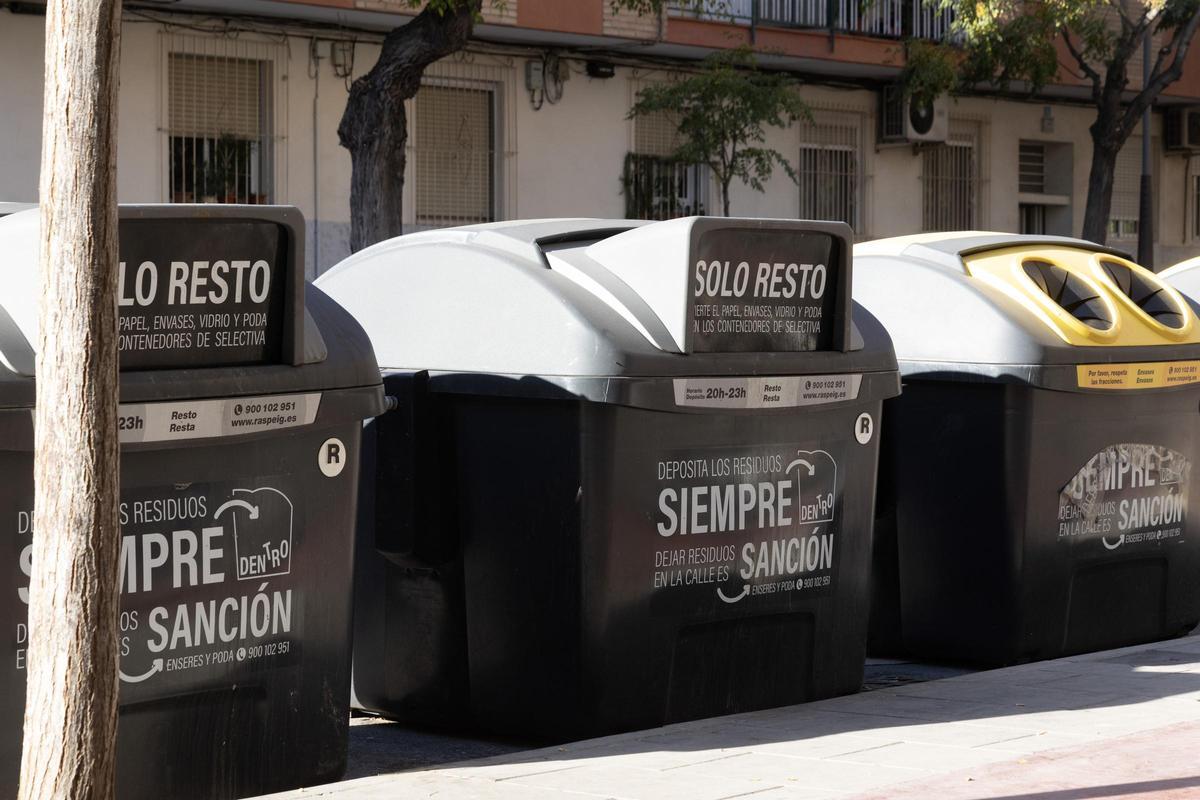Contenedores en San Vicente