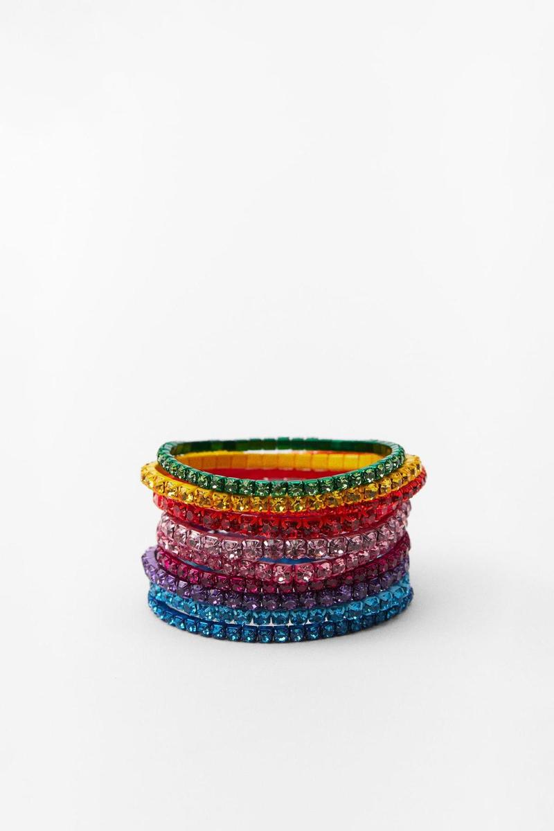 Pulseras elásticas de Zara
