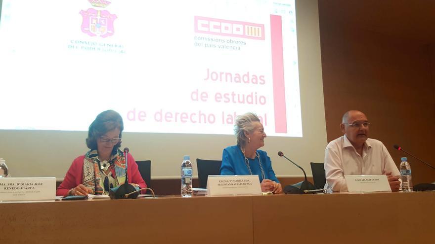 El despido, la negociación colectiva y las nuevas tecnologías centran las jornadas jurídicas de CC OO y el CGPJ en Alicante