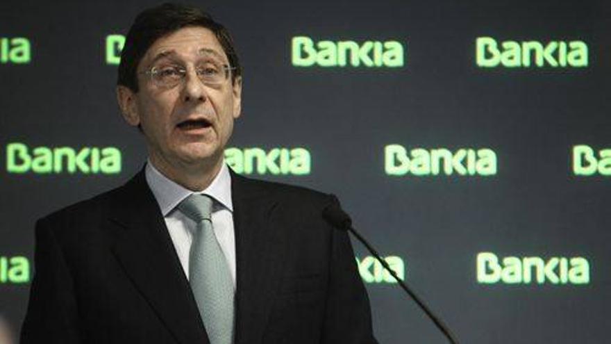 Goirigolzarri confía en que el Estado pueda recuperar las ayudas a Bankia en 2015