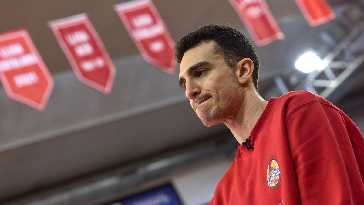 Álex Reyes, jugador del Baxi Manresa