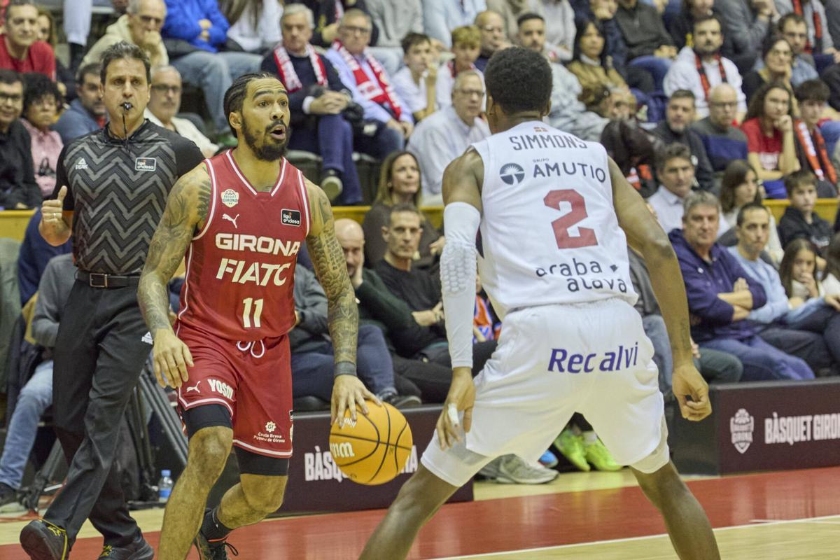 Les imatges del Bàsquet Girona - Baskonia