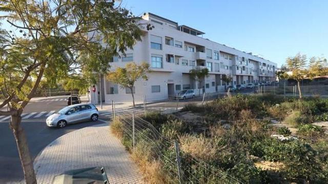 Vista del Sector B de Quartell en el que se eleva el edificio construido gratis en suelo municipal.