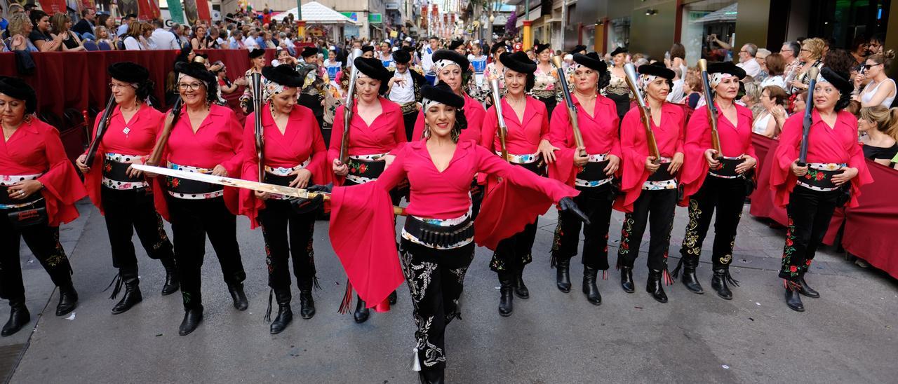 La Entrada Cristiana de las fiestas de Elda del año 2019.