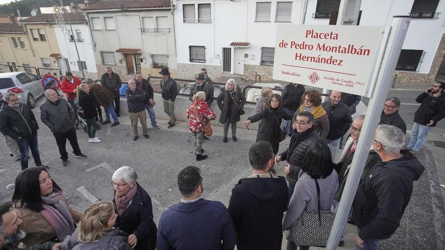 Un espai a Vila-roja rep el nom sindicalista Pedro Montalbán