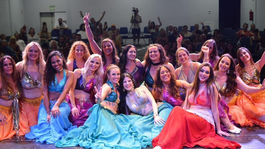 La Sala Dante de Palma acoge la muestra de danza oriental de la escuela Yhemel Bellydance