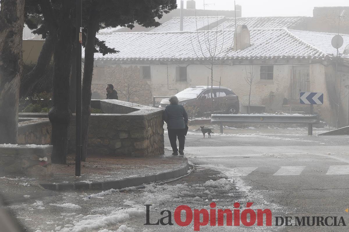 Descubre la última nevada del invierno en las proximidades de Revolcadores en Moratalla
