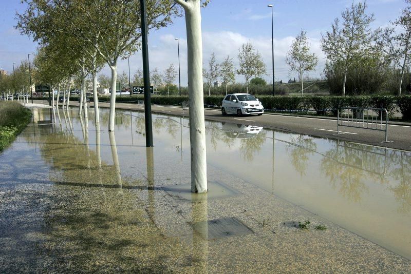 Crecida del Ebro en Zaragoza