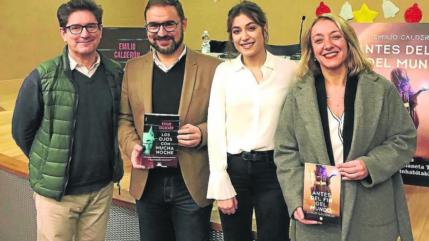 Novela negra y romance futurista, las novedades de Emilio Calderón