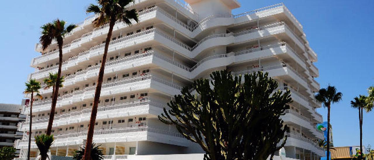 El hotel Marina Gold de Playa del Inglés tras la rehabiitación del edificio.