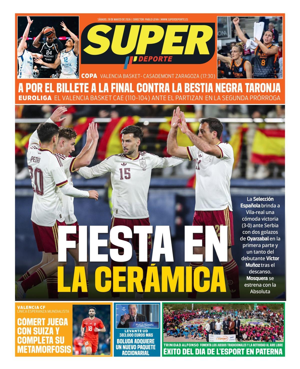 Estas son las portadas de la prensa deportiva de hoy