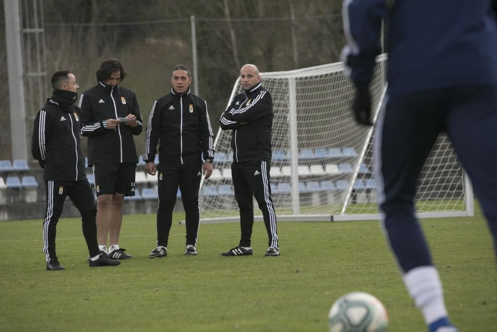 Entrenamiento del Real Oviedo