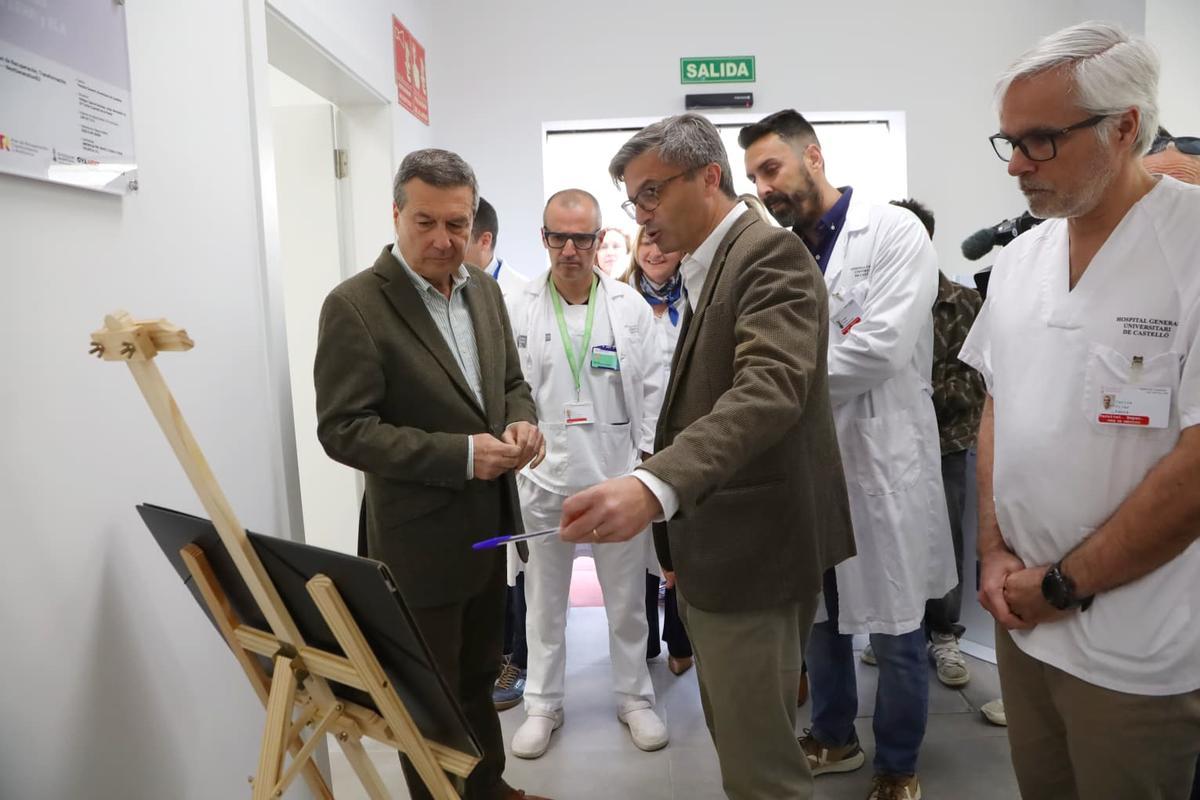 Visita a la unidad de ELA y enfermedades raras de Castellón