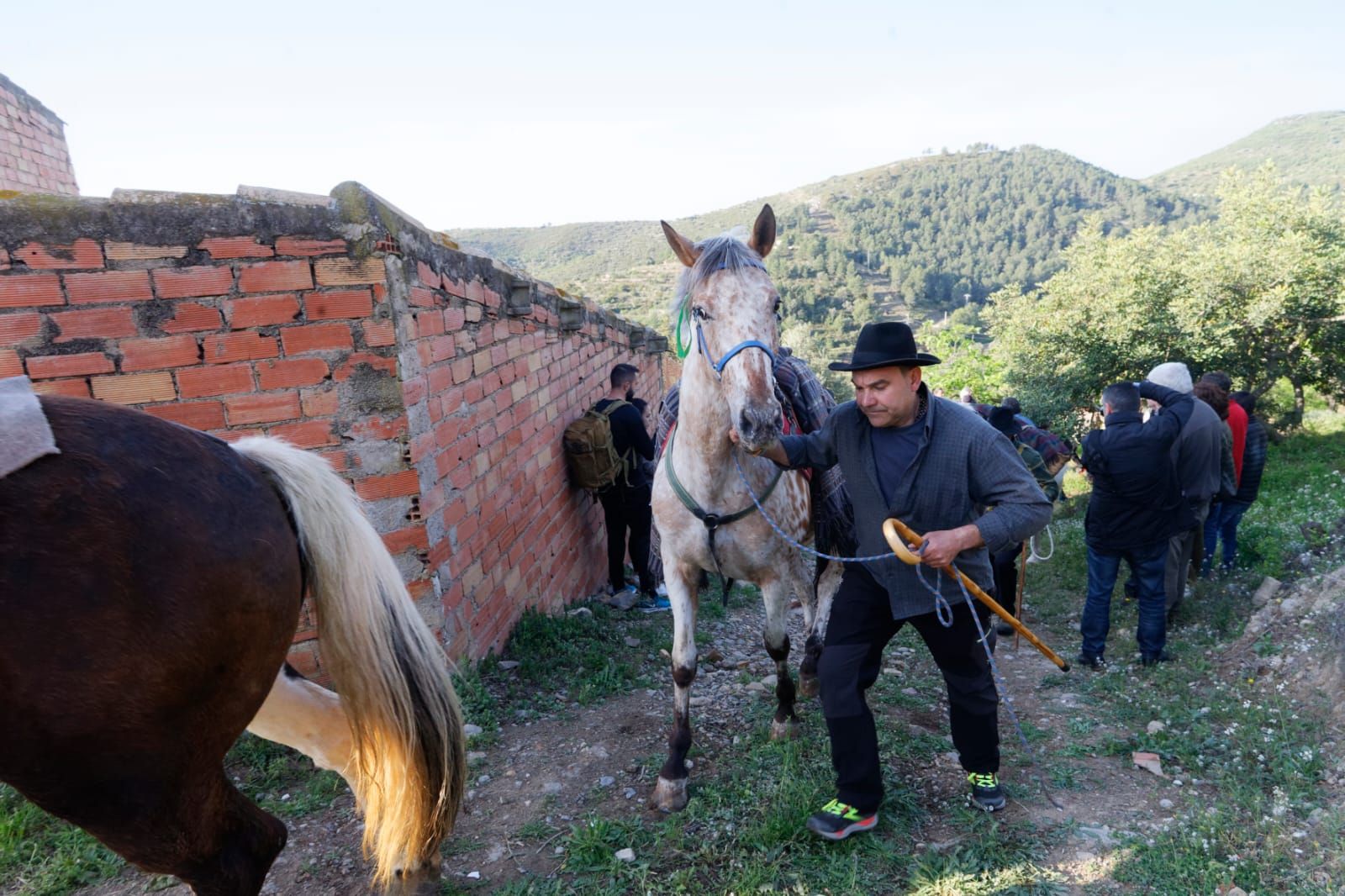 Fotogalería: 'Els Pelegrins' de Les Useres regresan a Penyagolosa