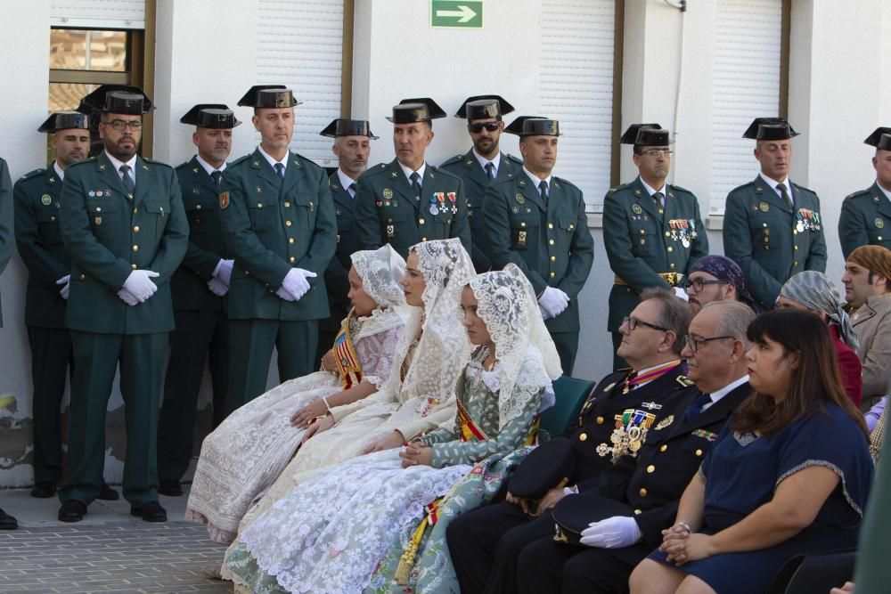 Festividad del Pilar en el cuartel de la Guardia Civil de Xàtiva