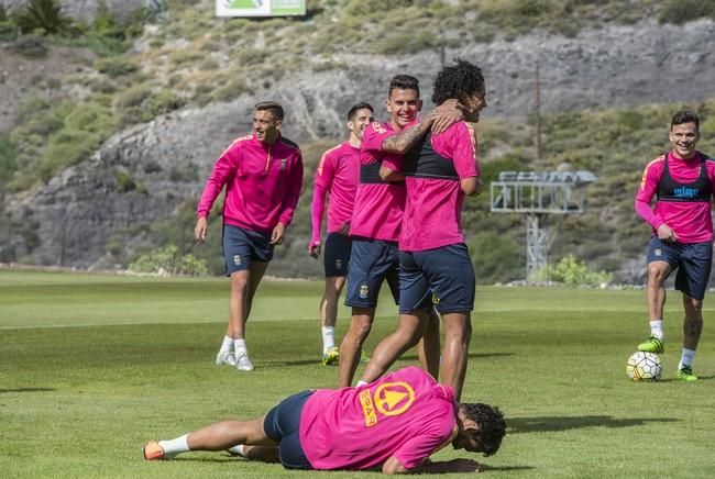 Entrenamiento de la UD Las Palmas