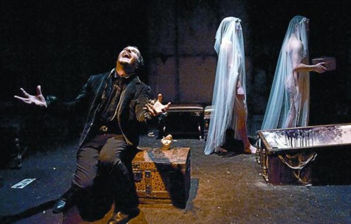 Imatges torbadores 8 Una escena de ’Hamlet-Laforgue’, que es presenta a la sala Atrium.