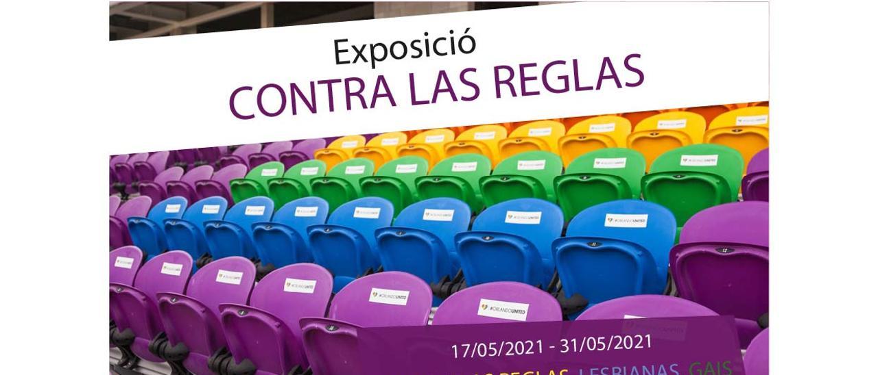 Cartel de la exposición que se puede visitar el lunes en la UA