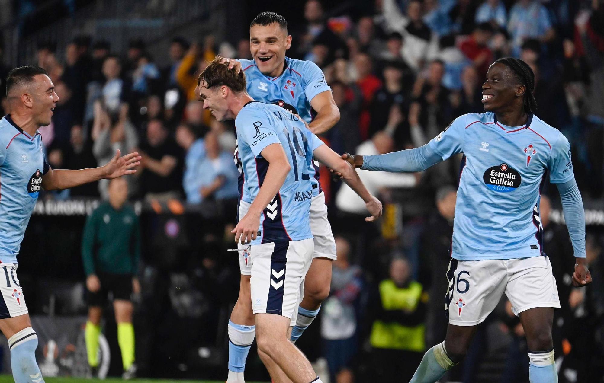 Las imágenes del Celta-PAOK en Balaídos