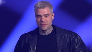 Fedez en el Festival de Sanremo 2023.