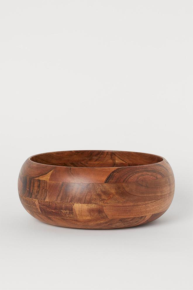 Cuenco grande de madera